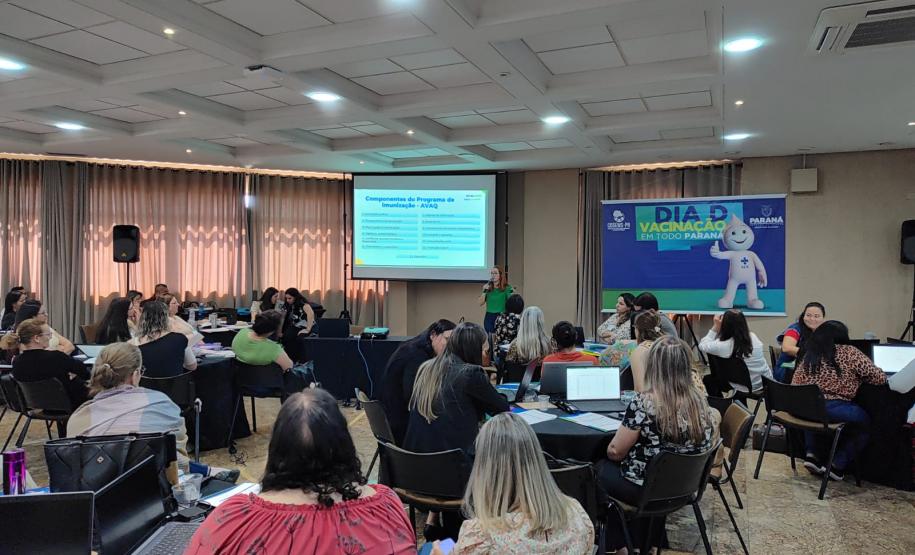 Saúde realiza 3ª etapa da oficina que busca ampliar a cobertura vacinal no Paraná