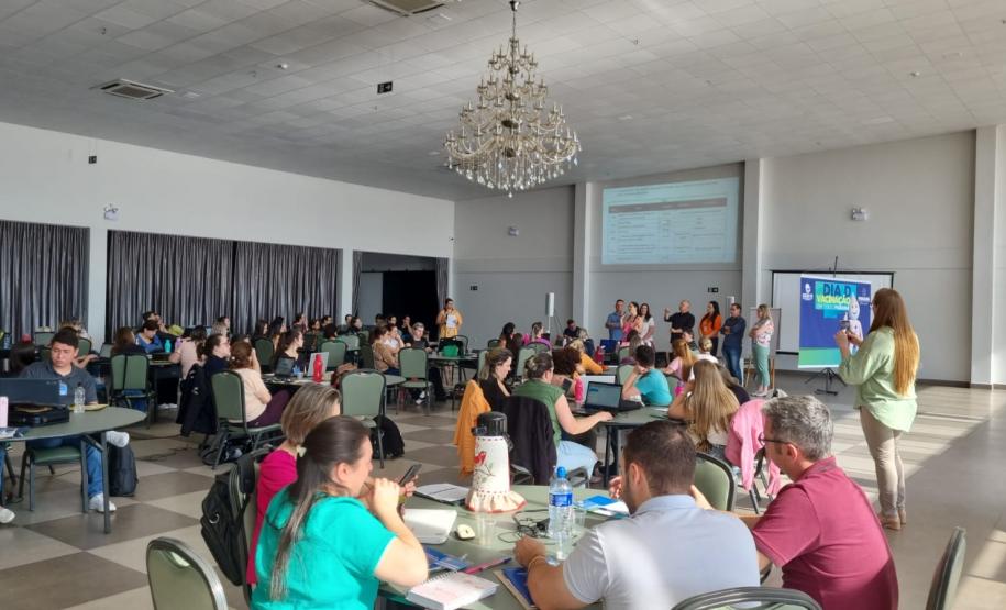 Saúde realiza 3ª etapa da oficina que busca ampliar a cobertura vacinal no Paraná