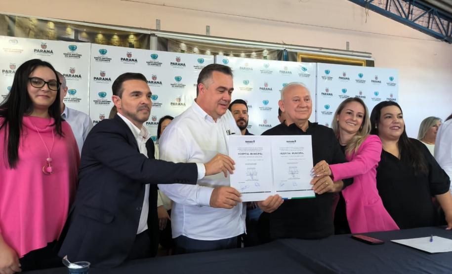 Estado anuncia construção do hospital municipal de Santo Antônio do Sudoeste