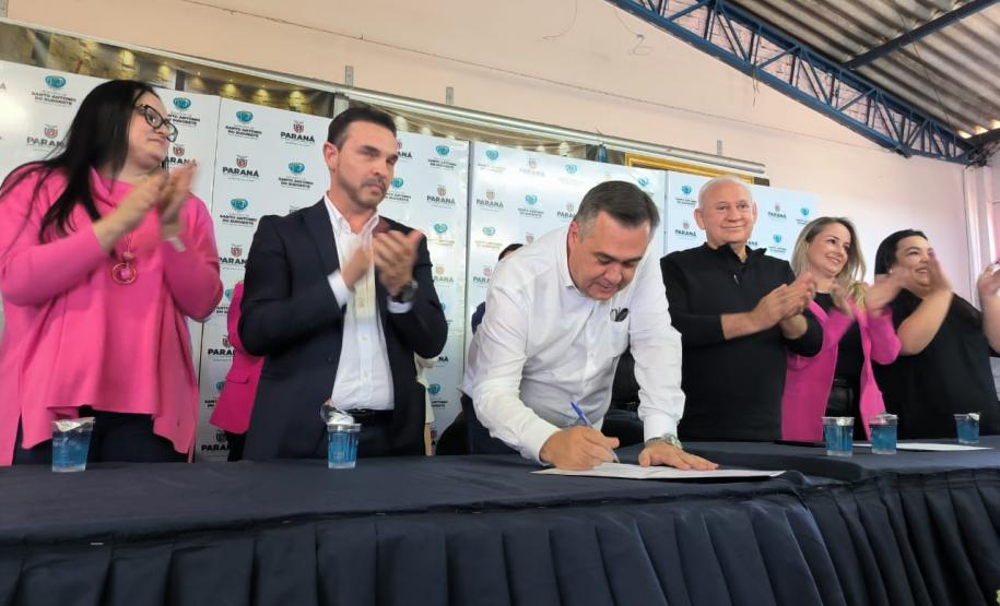 Estado anuncia construção do hospital municipal de Santo Antônio do Sudoeste