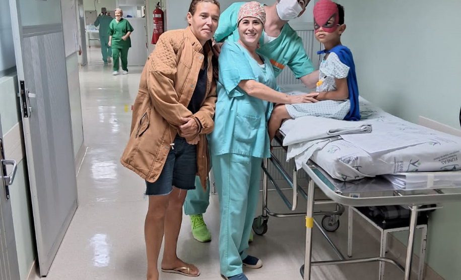 Mutirão de cirurgia infantil beneficia crianças em Londrina e região