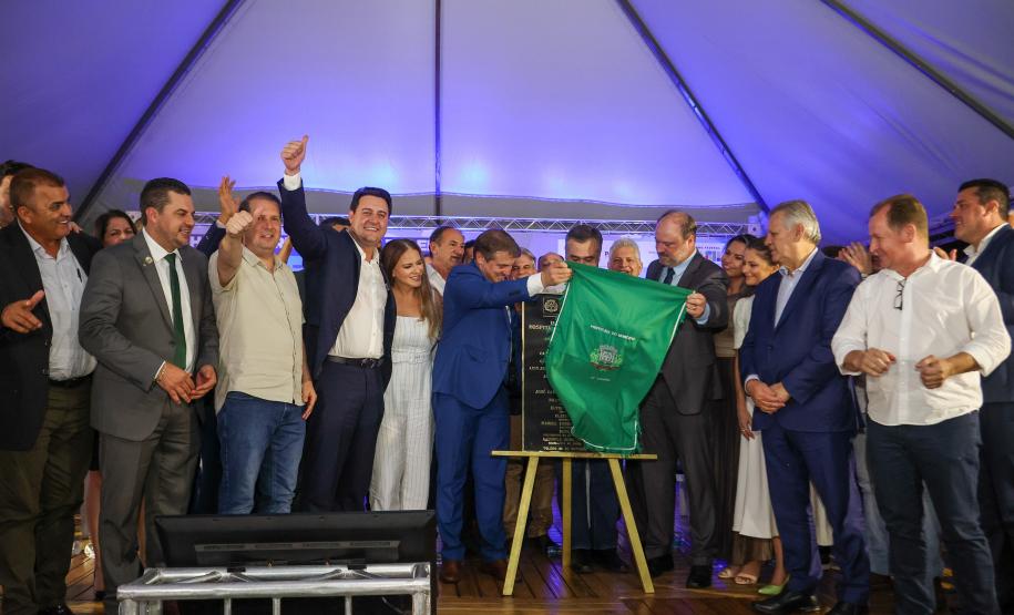 Governador inaugura Hospital Regional de Toledo, nova referência para a região Oeste