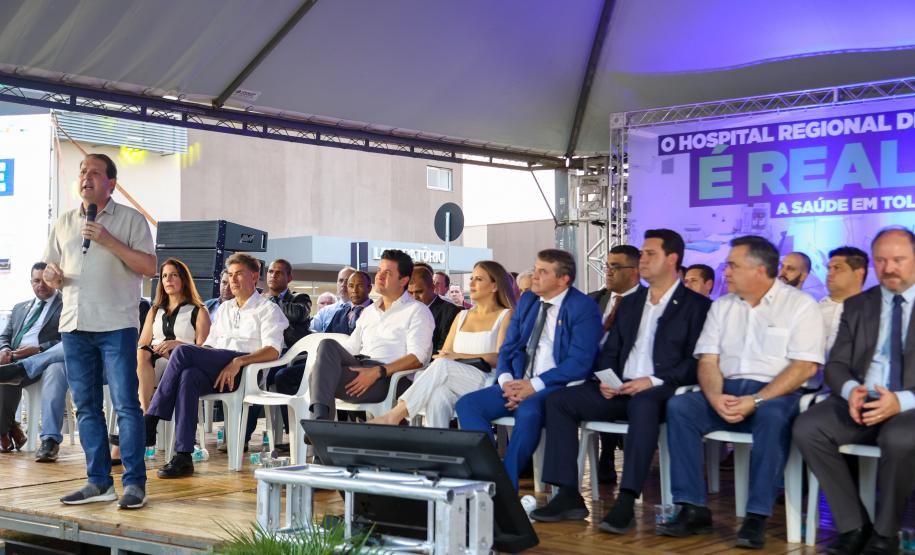 Governador inaugura Hospital Regional de Toledo, nova referência para a região Oeste