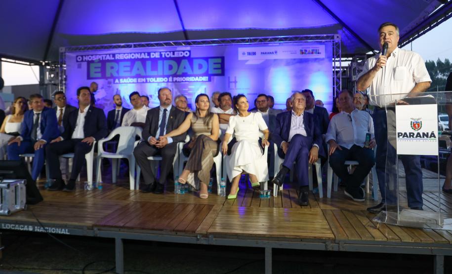 Governador inaugura Hospital Regional de Toledo, nova referência para a região Oeste
