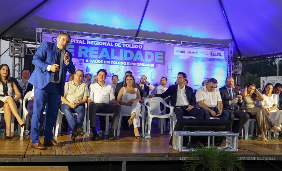 Governador inaugura Hospital Regional de Toledo, nova referência para a região Oeste