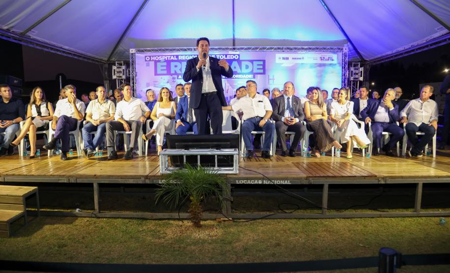 Governador inaugura Hospital Regional de Toledo, nova referência para a região Oeste