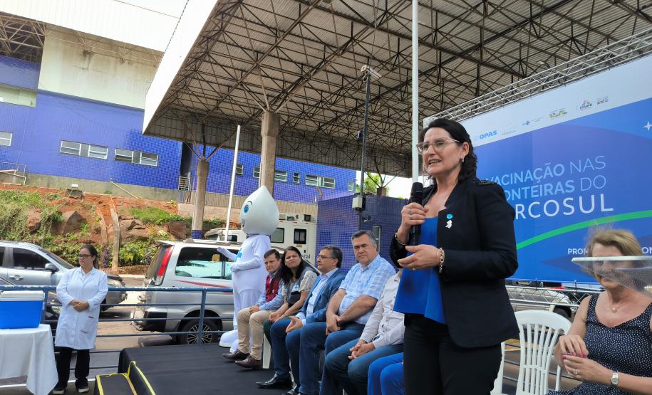 Projeto ''Fronteiras Saudáveis e Seguras do Mercosul'' promove ação de vacinação na Tríplice Fronteira de Foz do Iguaçu