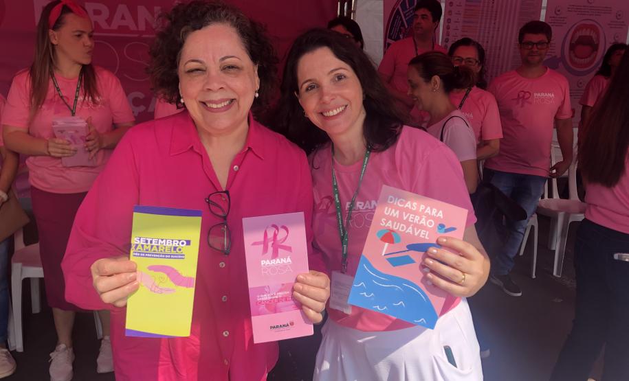 Com foco na saúde da mulher, Governo do Estado promove a 1ª etapa do Paraná Rosa em Ação