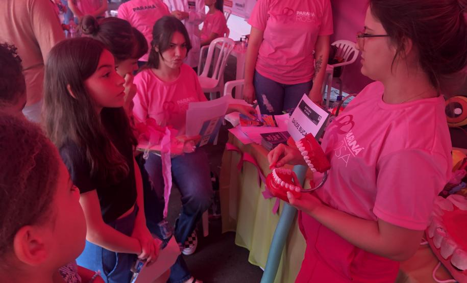 Com foco na saúde da mulher, Governo do Estado promove a 1ª etapa do Paraná Rosa em Ação
