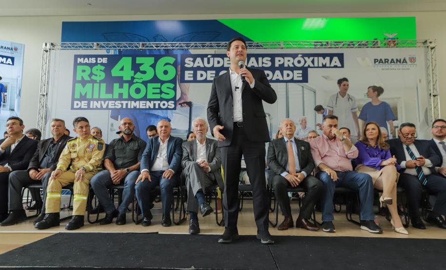 Governador libera mais R$ 403 milhões para a saúde e entrega novos carros e ambulâncias