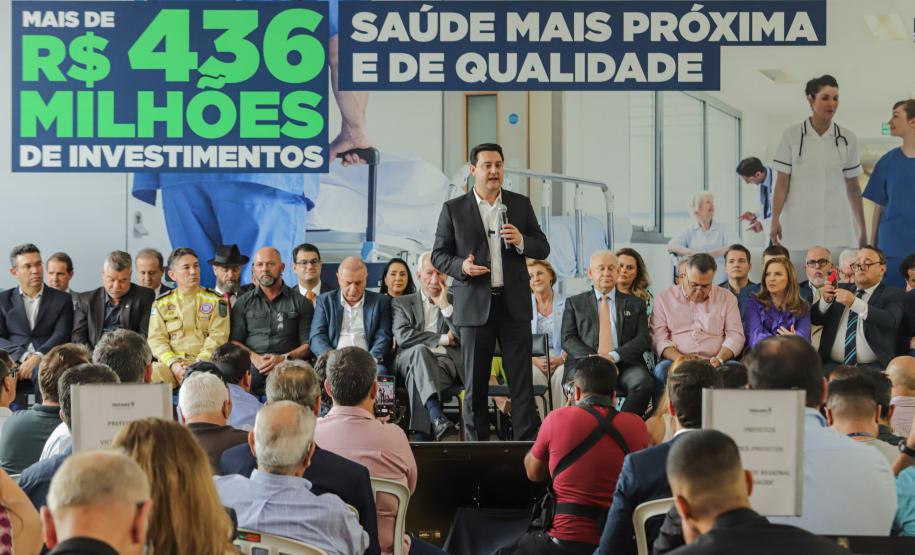 Governador libera mais R$ 403 milhões para a saúde e entrega novos carros e ambulâncias