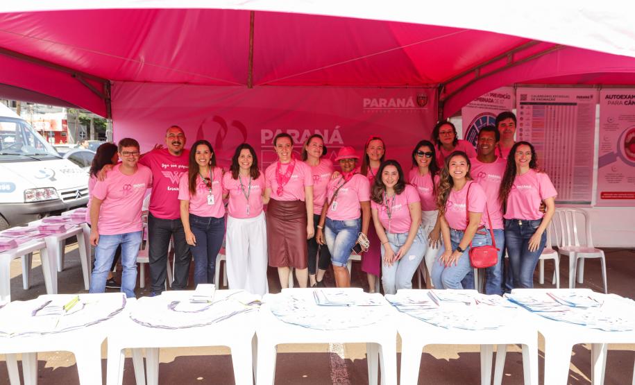 Com foco na saúde da mulher, Governo do Estado promove a 1ª etapa do Paraná Rosa em Ação
