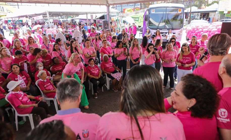 Com foco na saúde da mulher, Governo do Estado promove a 1ª etapa do Paraná Rosa em Ação