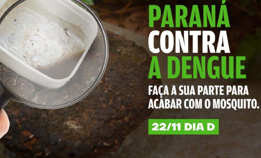 Mobilização: Paraná lança nova campanha de combate à dengue