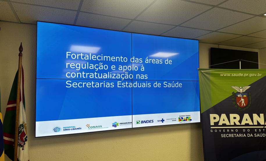 Paraná entra em nova fase em projeto do Sírio-Libanês sobre fortalecimento da rede de saúde