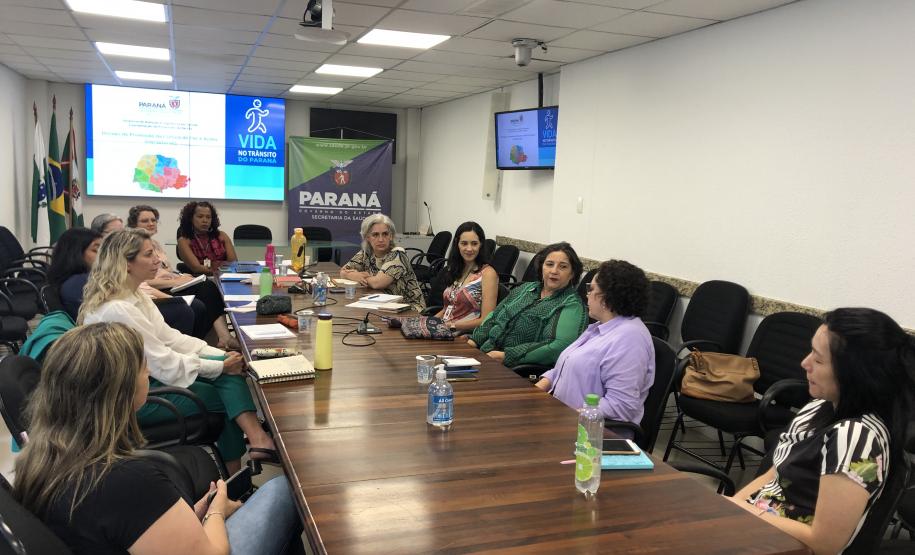 Representantes do MS reconhecem experiências exitosas do Programa Vida no Trânsito no Paraná