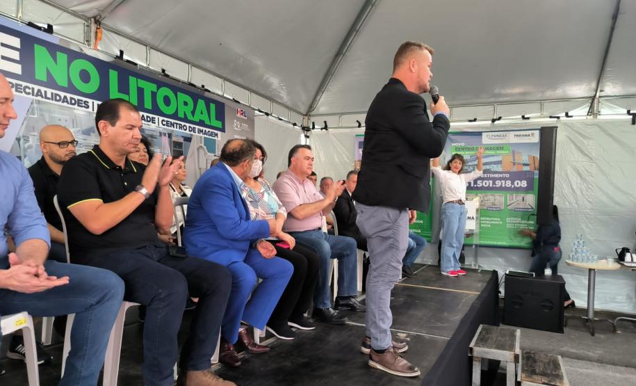 Estado destina R$ 15 milhões para reforçar o atendimento à saúde em Paranaguá e região