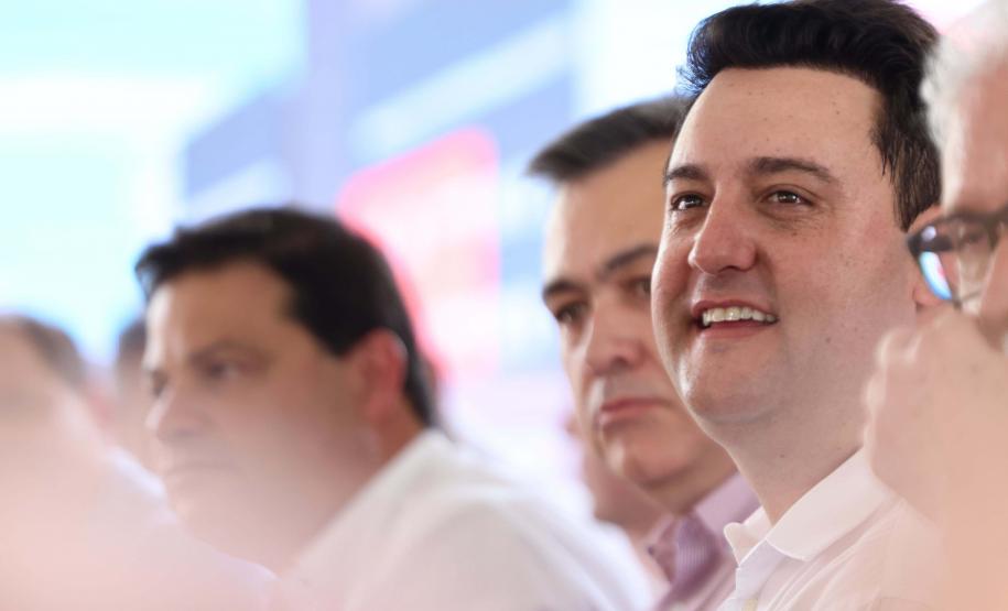 O governador Carlos Massa Ratinho Junior assinou convênio para a conclusão das obras do Hospital de Cianorte