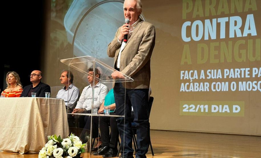 Mobilização: Paraná lança nova campanha de combate à dengue