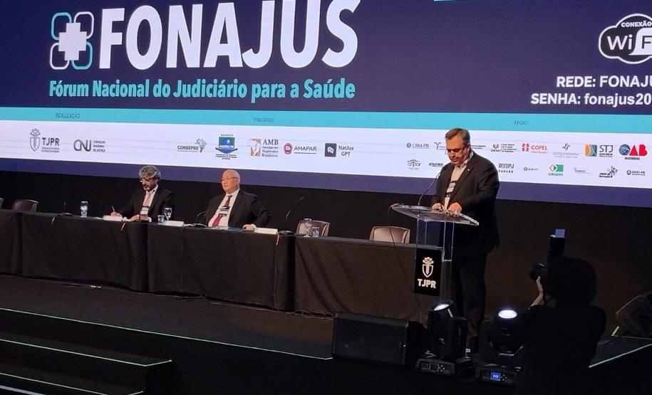 Secretário debate judicialização da saúde em encontro nacional