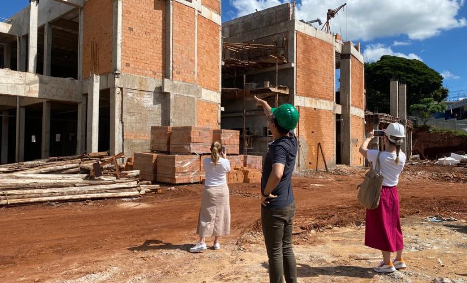 Primeiro Ambulatório Médico de Especialidades do Paraná tem mais de 30% das obras concluídas