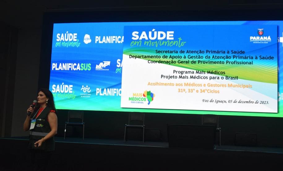 Secretaria da Saúde promove acolhimento do Programa Mais Médicos em Foz do Iguaçu
