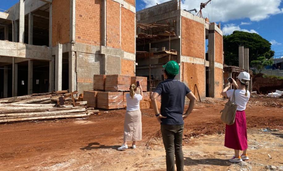 Primeiro Ambulatório Médico de Especialidades do Paraná tem mais de 30% das obras concluídas