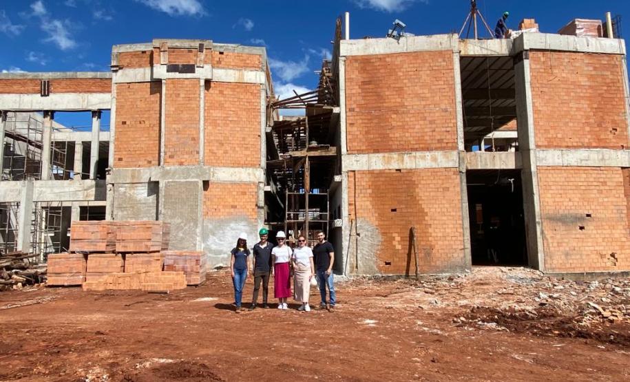 Primeiro Ambulatório Médico de Especialidades do Paraná tem mais de 30% das obras concluídas