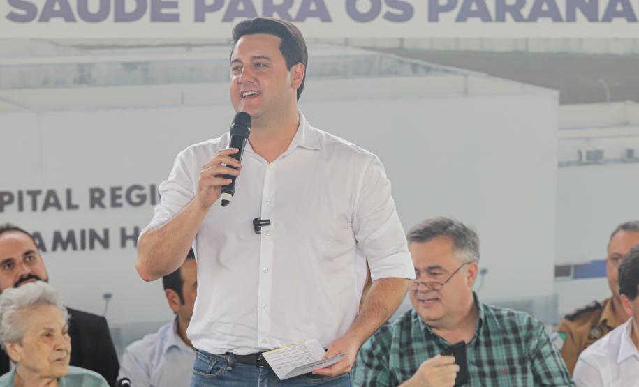 Após investimento de R$ 16,4 milhões, governador inaugura Hospital de Cornélio Procópio