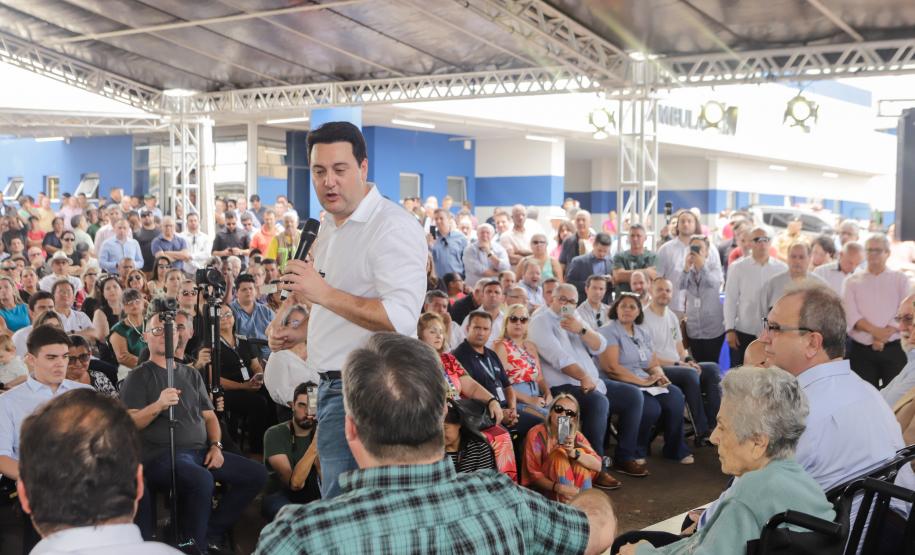 Após investimento de R$ 16,4 milhões, governador inaugura Hospital de Cornélio Procópio