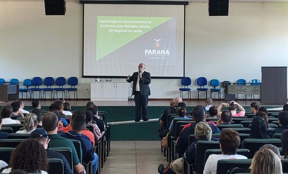 Capacitação da Secretaria de Saúde reforça atuação de profissionais em emergências