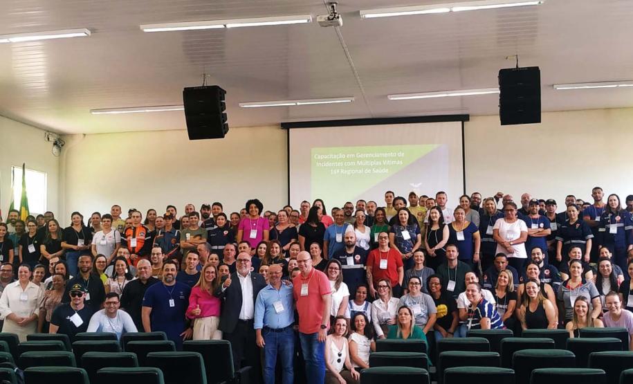 Capacitação da Secretaria de Saúde reforça atuação de profissionais em emergências