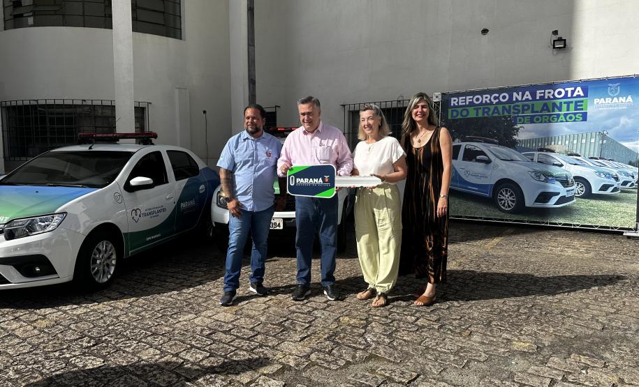 Saúde repassa veículos para reforçar serviço de transporte de órgãos no Interior