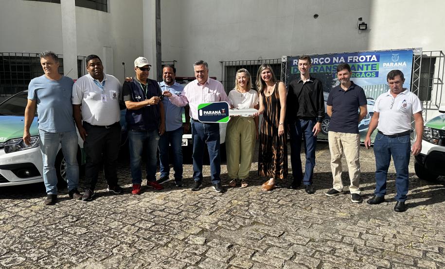 Saúde repassa veículos para reforçar serviço de transporte de órgãos no Interior