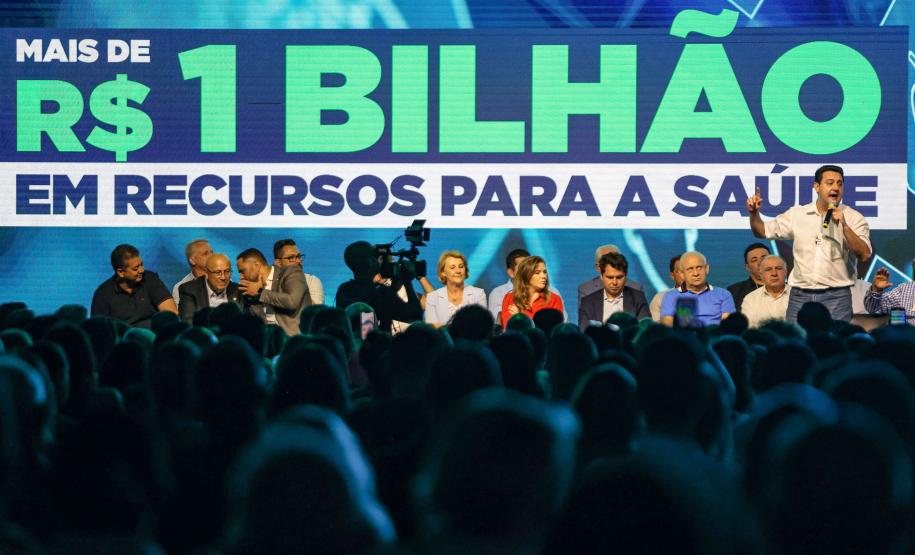 Governador anuncia R$ 1 bilhão para fortalecer a saúde no Paraná