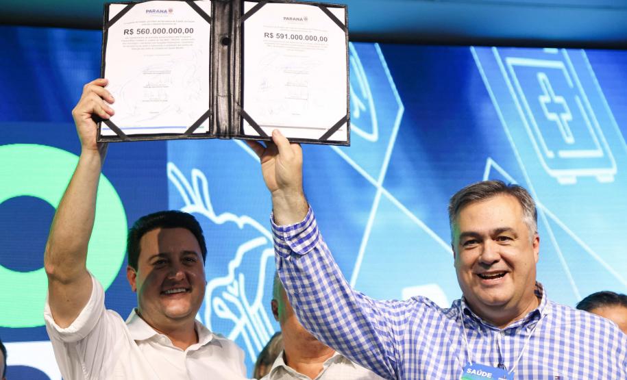 Governador anuncia R$ 1 bilhão para fortalecer a saúde no Paraná