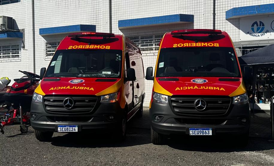 Estado entrega ambulâncias e investe R$ 7,4 milhões para atendimento de saúde no verão