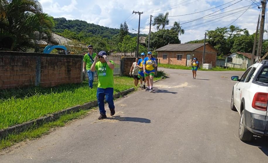 Ação de enfrentamento à dengue realizada em Antonina - Verão Maior