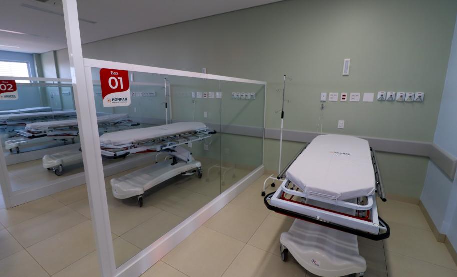 Após investimento de R$ 18 milhões, novo pronto-socorro do Honpar passa a ter 140 leitos