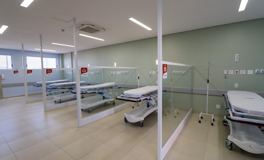 Após investimento de R$ 18 milhões, novo pronto-socorro do Honpar passa a ter 140 leitos