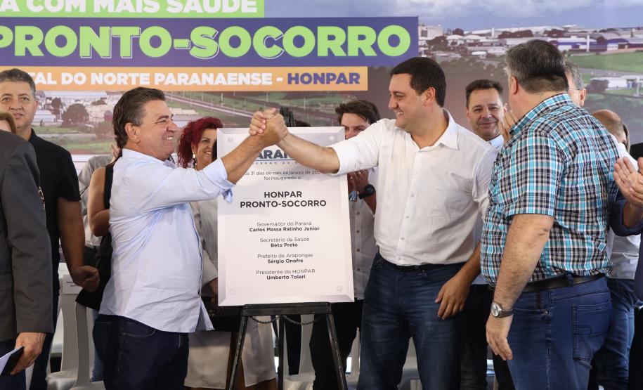 Após investimento de R$ 18 milhões, novo pronto-socorro do Honpar passa a ter 140 leitos