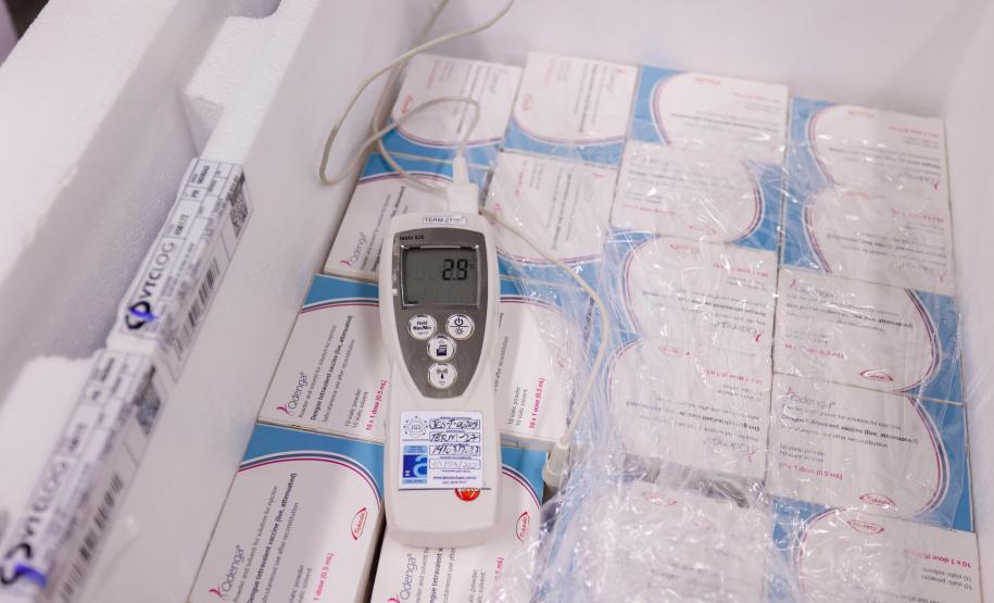 Paraná recebe primeiro lote de vacinas contra a dengue