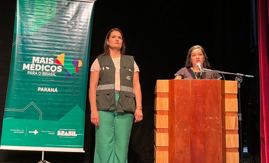 Profissionais do Programa Mais Médicos participam de acolhimento no Paraná