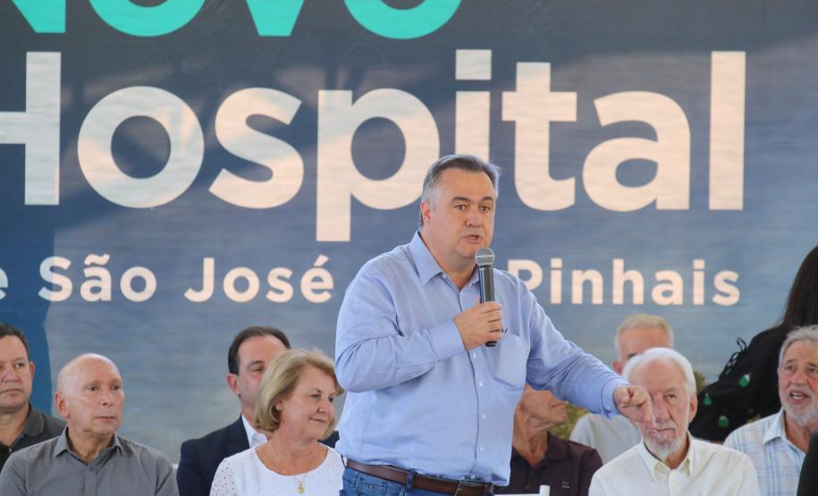 Com R$ 60 milhões do Estado, São José dos Pinhais terá novo hospital com 300 leitos