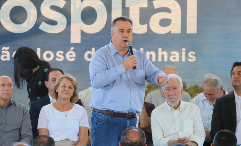 Com R$ 60 milhões do Estado, São José dos Pinhais terá novo hospital com 300 leitos