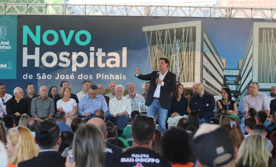 Com R$ 60 milhões do Estado, São José dos Pinhais terá novo hospital com 300 leitos