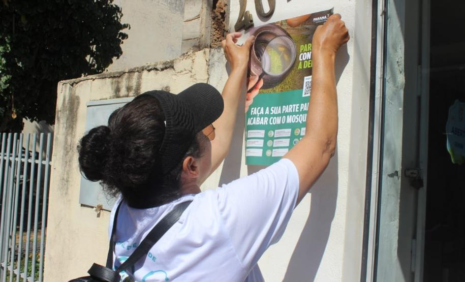 Contra a dengue: ações de combate ao mosquito foram redobradas no Paraná, neste sábado