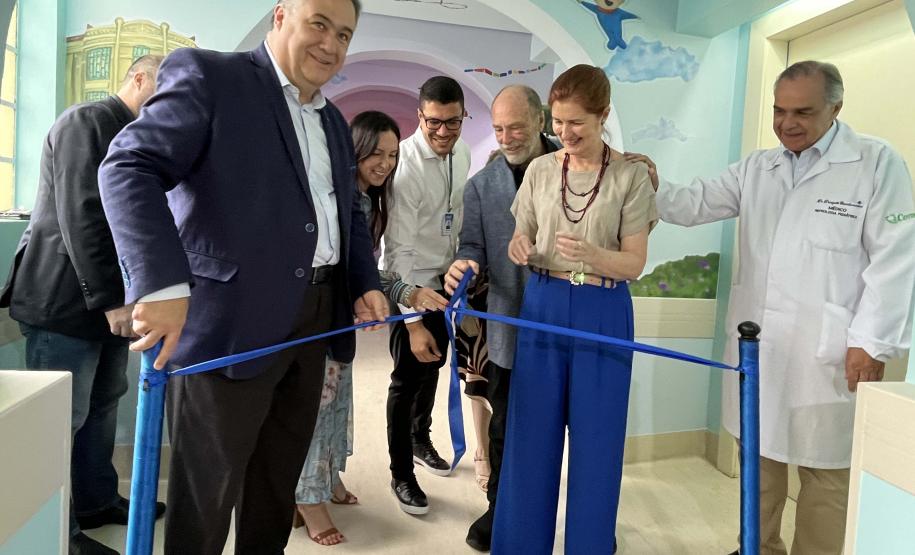 Com apoio do Estado, Hospital Pequeno Príncipe inaugura oito novos leitos de UTI