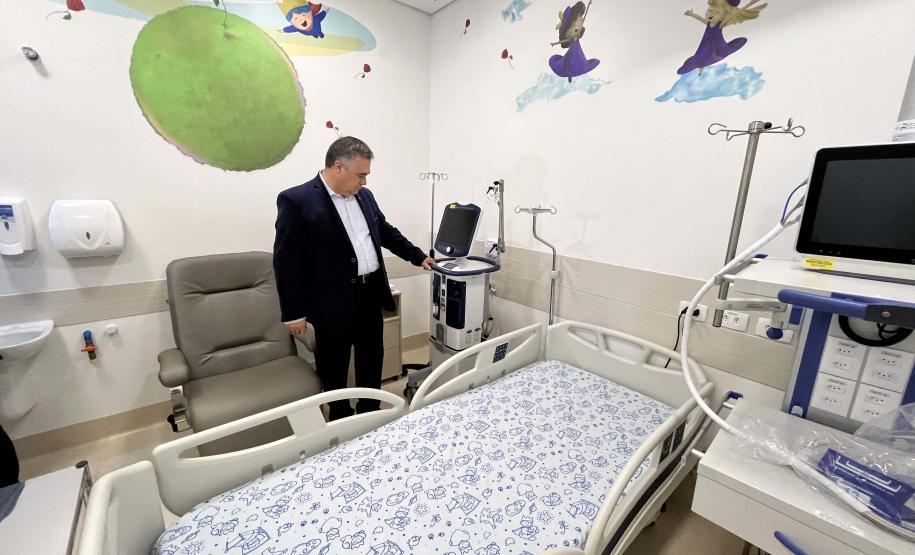 Com apoio do Estado, Hospital Pequeno Príncipe inaugura oito novos leitos de UTI