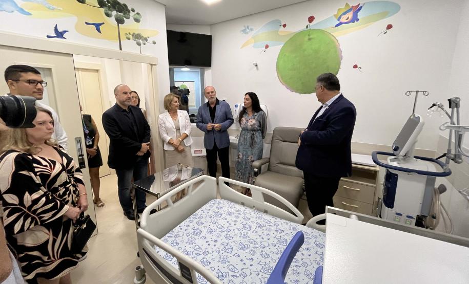 Com apoio do Estado, Hospital Pequeno Príncipe inaugura oito novos leitos de UTI